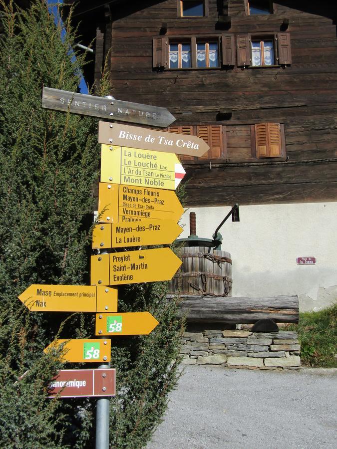 Chalet "Chez Claudine Et Charles" Mase Zewnętrze zdjęcie